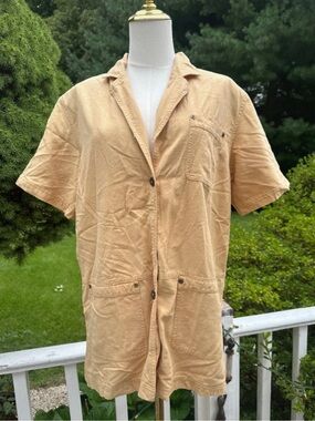 Bedford Fair VINTAGE silk button down shirt